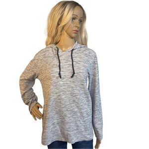 Rustic Souls Blue and Gray Heather Pullover Hoodie